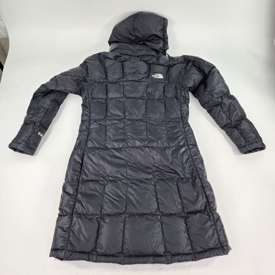 The North Face 600 Fill Down Black Hooded Size SMALL Women's Puffer