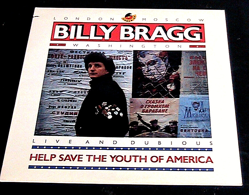 Billy Bragg - Help Save The Youth Of America EP  Live And Dubious - PROMO