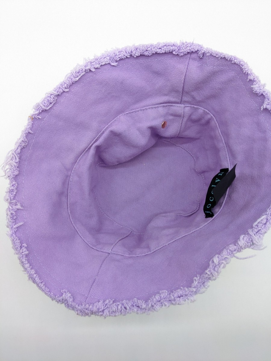 Jocelyn frayed reversible packable cotton women display picture 2