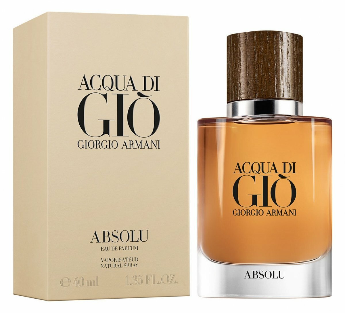 Giorgio Armani ACQUA Di Gio Absolu Eau De Parfum Spray 40ml Mens Cologne  for sale online | eBay
