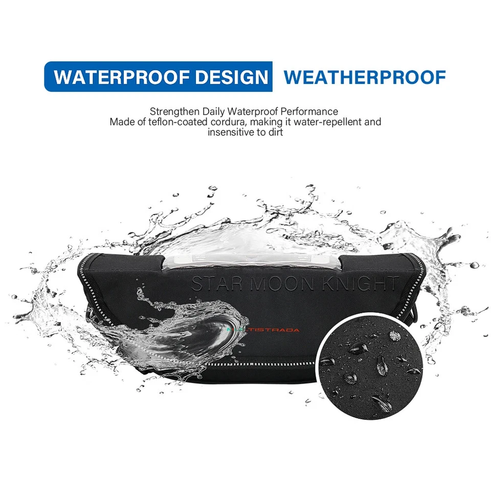 Bolsa de manillar de viaje para Ducati Multistrada 1200 950 1260 V4 V4S 797 Foto 4 de 4