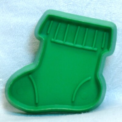 Hallmark Vtg Cookie Cutter - Petite Christmas Stocking w/ Cuff Christmas Eve