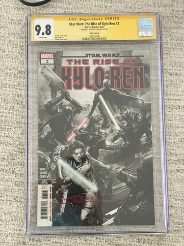 The Rise of Kylo Ren #2 ***Clayton Crain signed CGC SS 9.8*** 3rd Print HTF