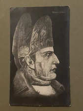 Napoleon I Metamorphic Antique Postcard Horses Military