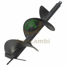 Punta trivella 250 mm Mototrivella A Scoppio Attacco 20 mm Piantapali altezza 80