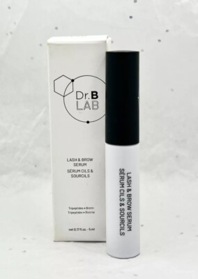 Dr Brandt Dr. B Lab Lash & Brow Serum w/ Conditioning Biotin 5ml/.17oz Full Size