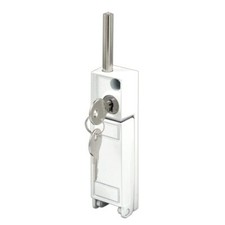 U 9919 White Sliding Patio Door Keyed With Bolt Lock single Pack