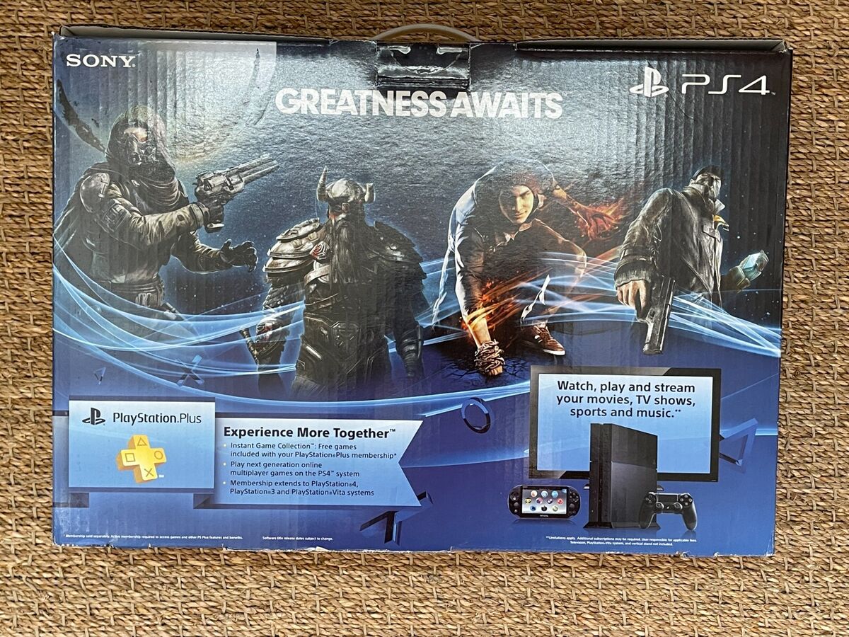 Sony PlayStation 4 500GB Gaming Console - Black (CUH-1001A Sony PlayStation 4 500GB Gaming Console - Black (CUH-1001A