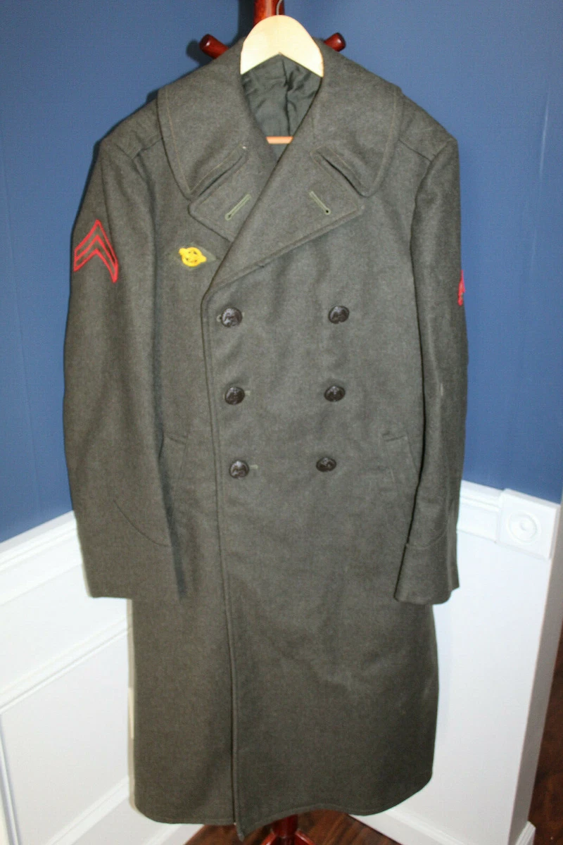 Marine corps hotsell overcoat