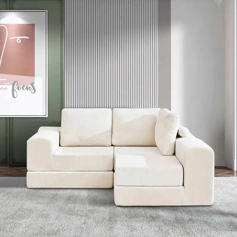 Sofá Combinado Libre de Tatami Hágalo Usted Mismo Sofá Modular Sofá Seccional Chaise Lounge Foto 4 de 4