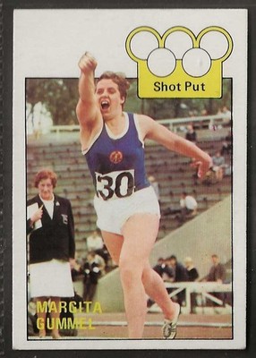 A&BC - OLYMPIADE (X36) 1972 - #12 - LEICHTATHLETIK - MARGITA GUMMEL 