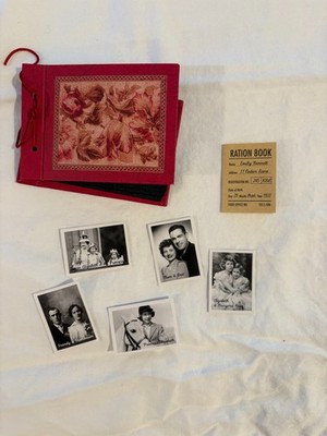 American Girl Doll - Emily's Scrapbook with Ration Book