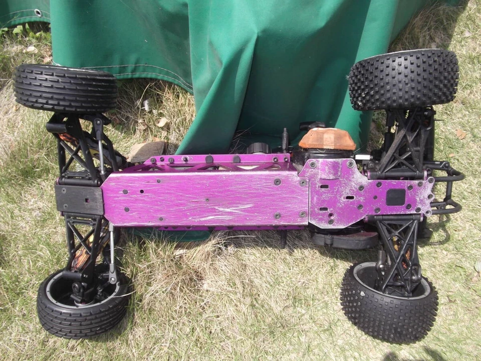 HPI Baja 5B 29cc 1/5 Scale Gas Powered RC Buggy Free Shipping From Japan - Image 2 of 4