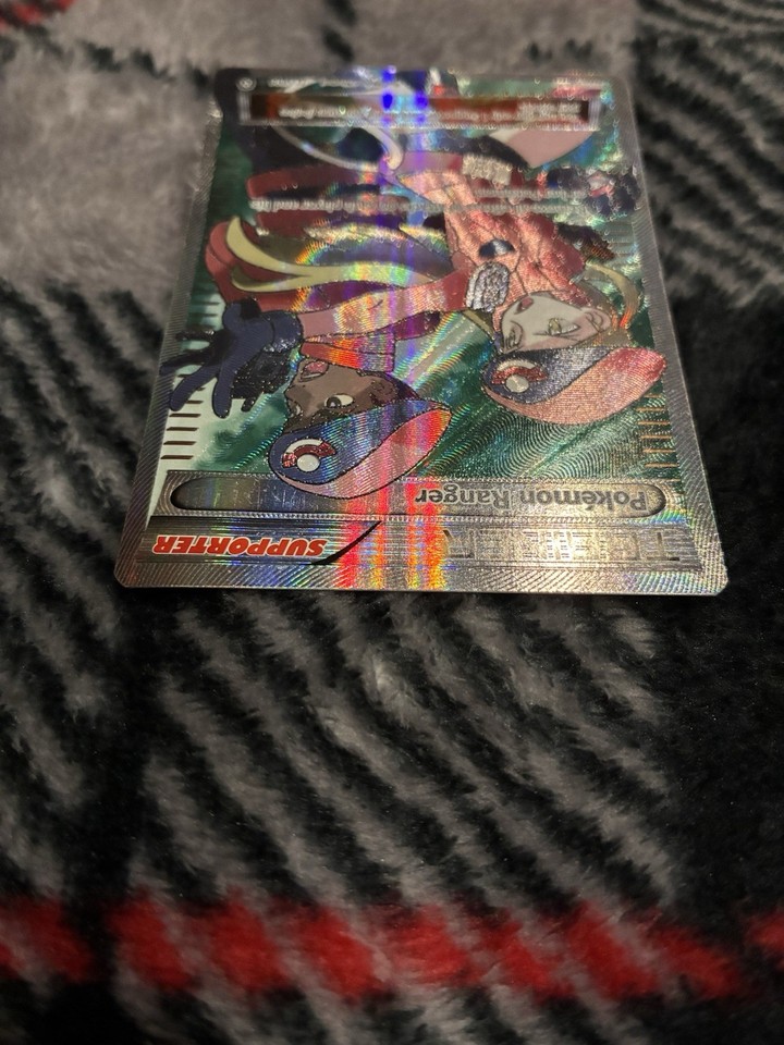Pokemon Ranger (Full Art) 113/114 XY - Steam Siege Holo LP | eBay