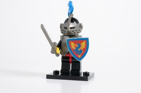LEGO Castle Minifigure cas173 Breastplate Armor Visor Plume 6059 + accessories!