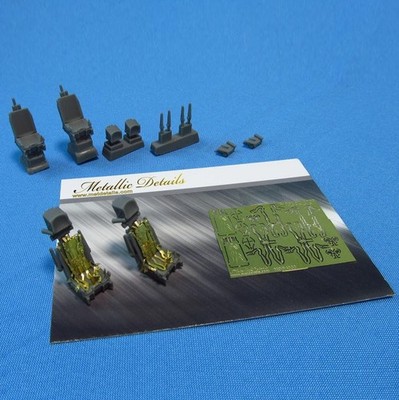 1/48 K-36D-3.5 Schleudersitze Resin PE Set Metallic Details MDR4838