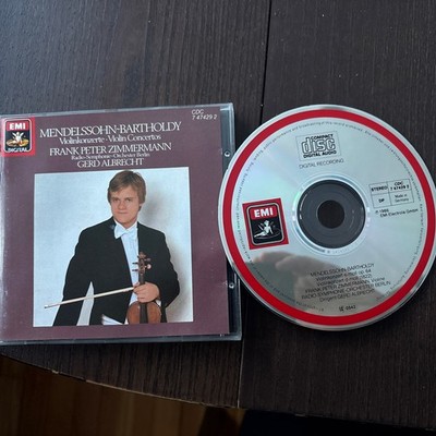 Mendelssohn: 2 Violin Concertos / Zimmermann / EMI 747429-2 W Germany Sonopress