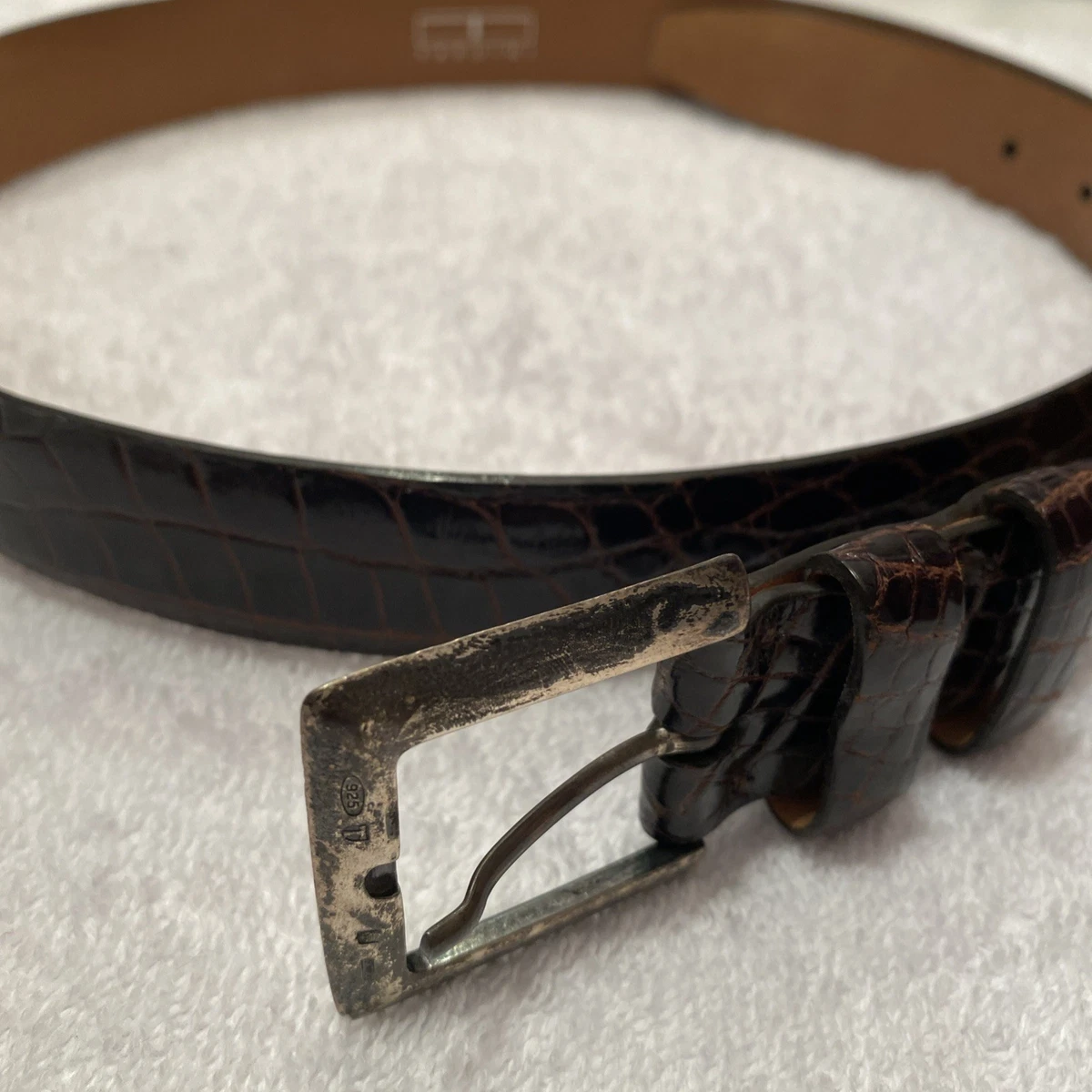 TARDINI Waist Size 28 White Black Lizard Leather Belt THE ROW Lizard leather belt | NET-A-PORTER main image 3