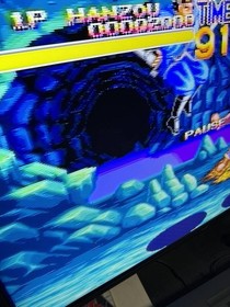 World Heroes 2 W/Obi Manual Neo Geo CD SNK NGCD Retro Rare Good Used Game JP