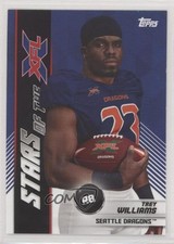 2020 Topps XFL Stars of the XFL Trey Williams #17 6ns