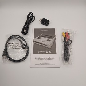 Hyperkin RetroN 2 HD Gaming Console for NES/SNES/Super Famicom Games - Black