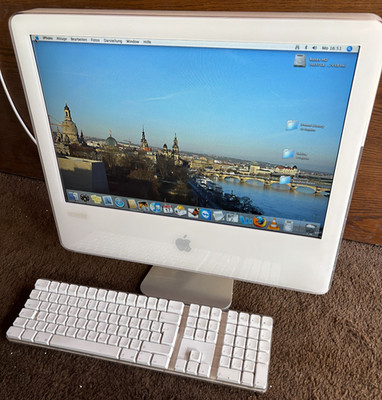 Apple iMac G5 20'' A1076 PowerMac 1,8GHz 160GB 256MB Bluetooth PowerPC NVIDIA GeF