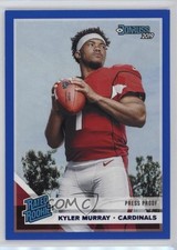 2019 Panini Donruss Rated Rookie Press Proof Blue Kyler Murray #302 r7x