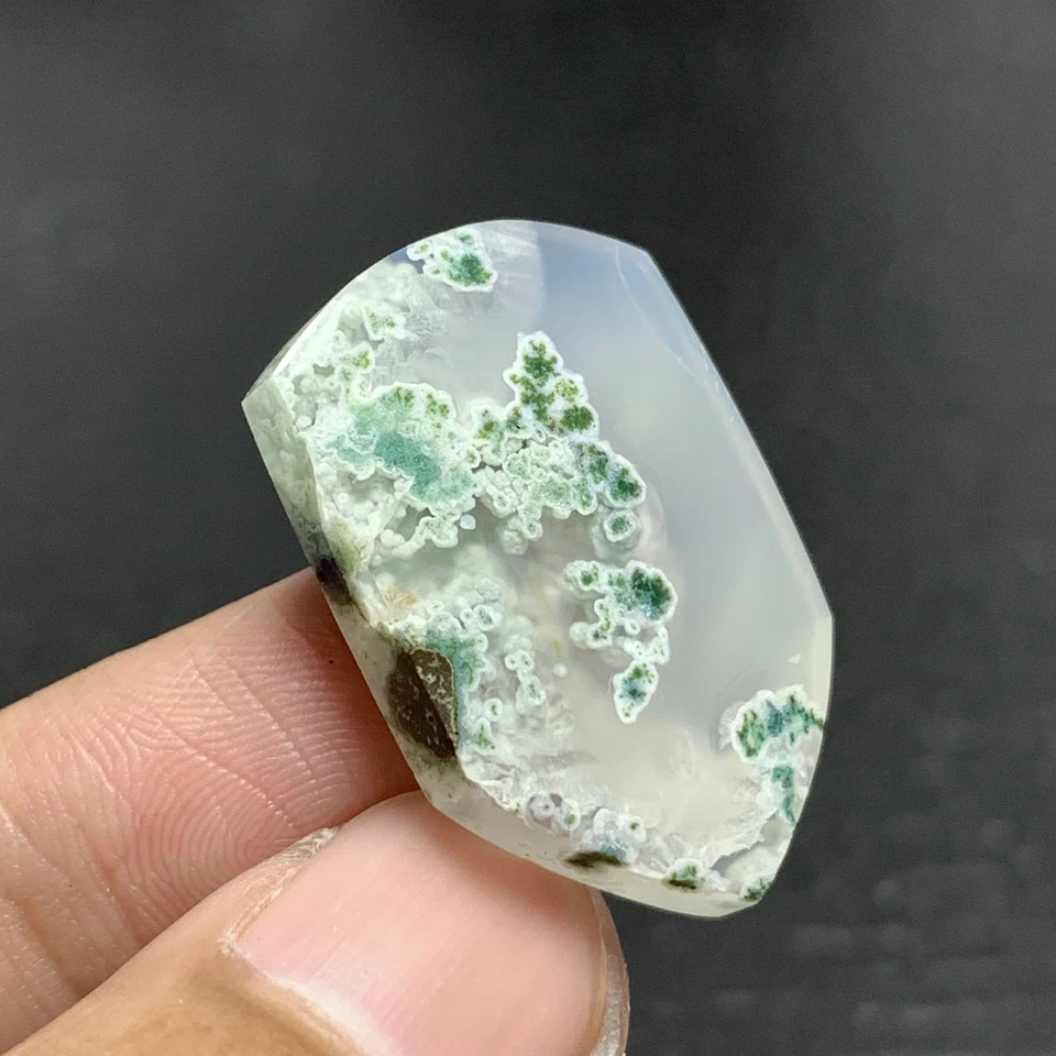 Green Moss Agate Cabochon 28x20x5.5mm High Quality 25.5 ct - Image 4 of 4