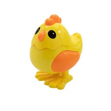Fun Express Wind-Up Walking Plastic Chicken Toys - 1 1/2" x 2 1/4", 12 Pieces