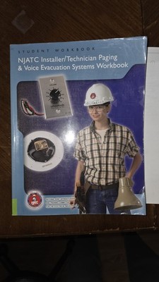 NJATC Installer/Technician Paging & Voice Evacuation Systems Workbook Paperback