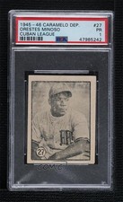 1945-46 Felices Caramelo Deportivo Minnie Minoso Orestes #27 PSA 1 HOF 7t6