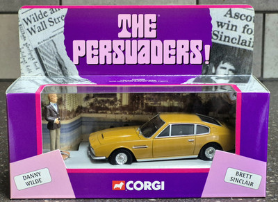 Corgi 1960 Aston Martin The Persuaders DBS Car Model Set