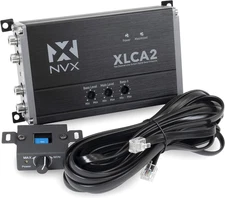 XLCA2 X-Series 2-Channel Line Out Converter Digital Bass Enhancer with Xboost an