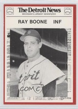 1981 Detroit News Tigers Boys of Summer 100th Anniversary Ray Boone #84 0b5