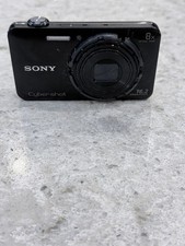 Sony DSC-WX80 Cyber-Shot Compact Camera 8x Optical Zoom Black Untested 