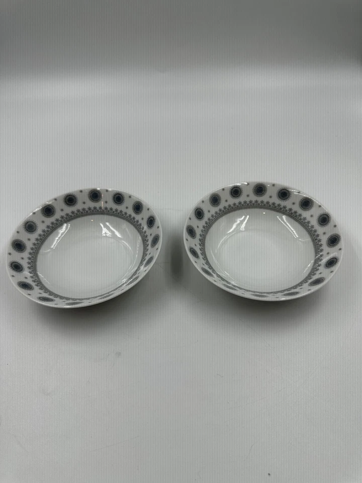 ROSENTHAL Eisblume Tapio Wirkkala Desertschale 2 Stück 12,5 cm x 3,5 cm