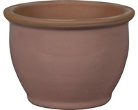 Pflanztopf FloraSelf Roma Keramik Ø 30 Cm H 22 Cm Terracotta