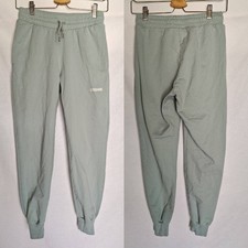 Gymshark Joggers Athletic Mint Green Extra Small XS Terry Elastic Waist Cuffed