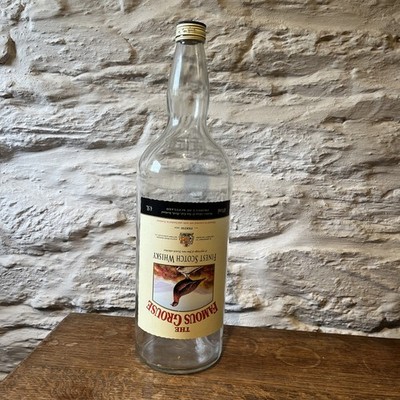 Famous Grouse Blended Scotch Whisky 4,5L. Selten/Vintage. Leere Flasche & Deckel 