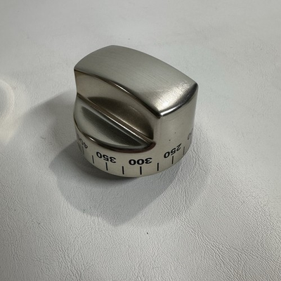 #ad #ad NEW Wolf Stainless Steel Chrome Knob for 48quot; amp; 60quot; Gas Range Stove OFF 100 450° $28.99