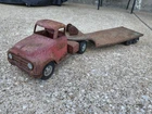 1950s Tonka Lowboy Tractor Trailer