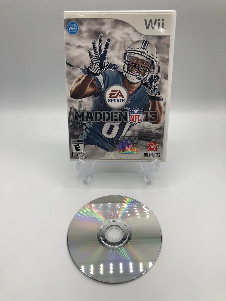Madden NFL 13 Football Nintendo Wii 2012 CIB Complete w/ Manual Tested - Image 4 of 4