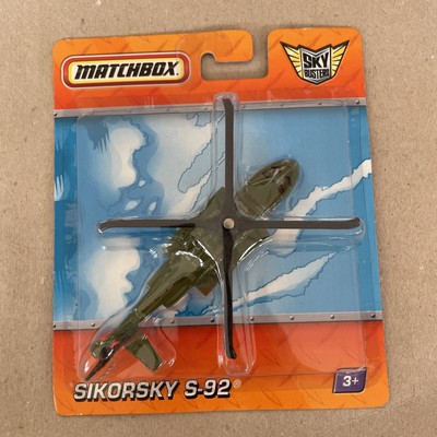MATCHBOX SKY BUSTERS SIKORSKY S-92 MATTEL NEW!!