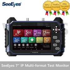 SeeEyes SC-IPM07PRO 7" Professional IP Multi-format Test Monitor Touch Screen