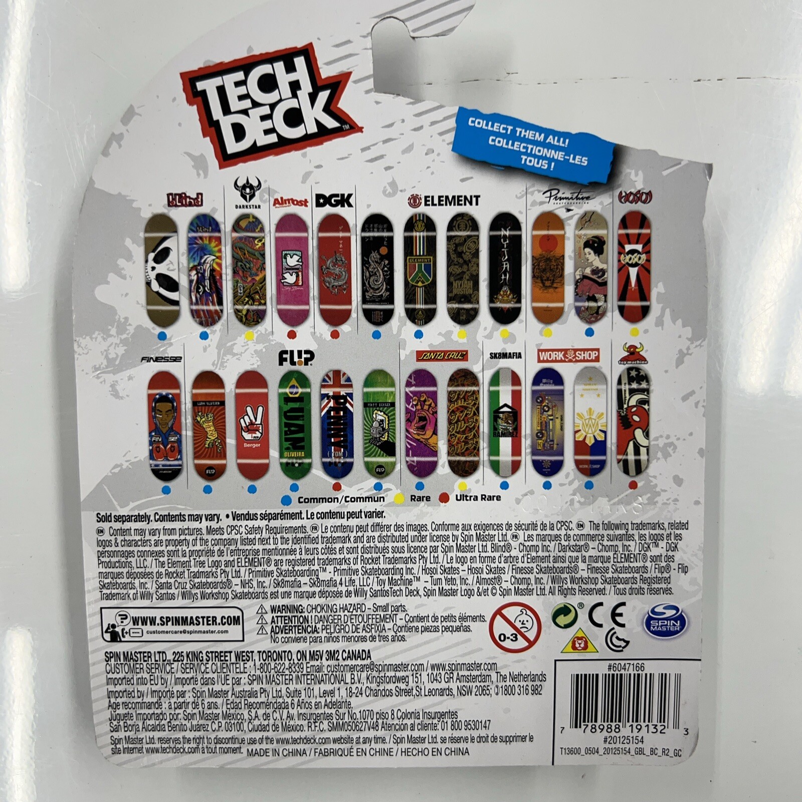 Tech Deck, 96mm Fingerboard Mini Skateboard "Darkstar" 778988191323 eBay
