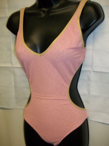 Kti per te AE Bikini pezzo unico piccolo rosa maglia monokini Cristina Tardito nuovo htf - Foto 2 di 10