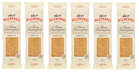 6X Rummo Spaghetti N°3 Pasta Teigwaren Hartweizengrieß Bronze-Zeichnung 500G