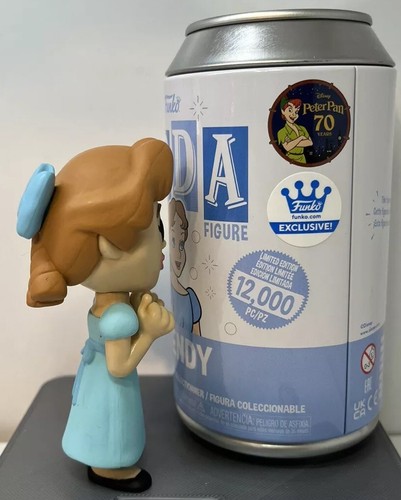 Figura Funko Soda Wendy Disney Peter Pan Edición Limitada Exclusiva Abovedada - Imagen 3 de 8