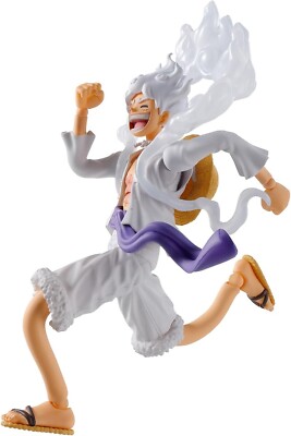 S.H. Figuarts Monkey D. Luffy Gear 5 One Piece Action Figure