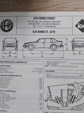 Revue technique Alfa Romeo ALFA 6